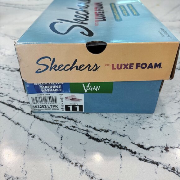 Sketchers Intergrades - Sweet Serene Platform Thong Sandals Light Pink Size 11 - Picture 6 of 6